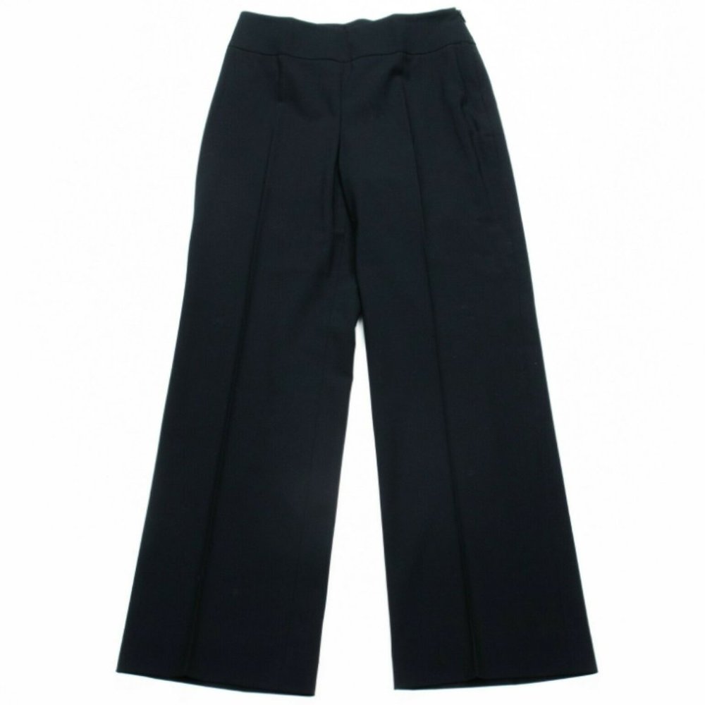 Akris Punto Size 4 Black 100% Wool Dress Pants